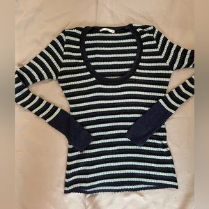 Zara sparkly knit long sleeve sweater size medium